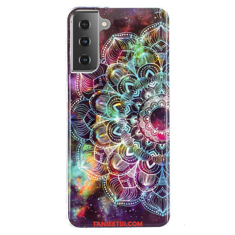 Futerały do Samsung Galaxy S21 5G Fluorescencyjna Seria Kwiatowa