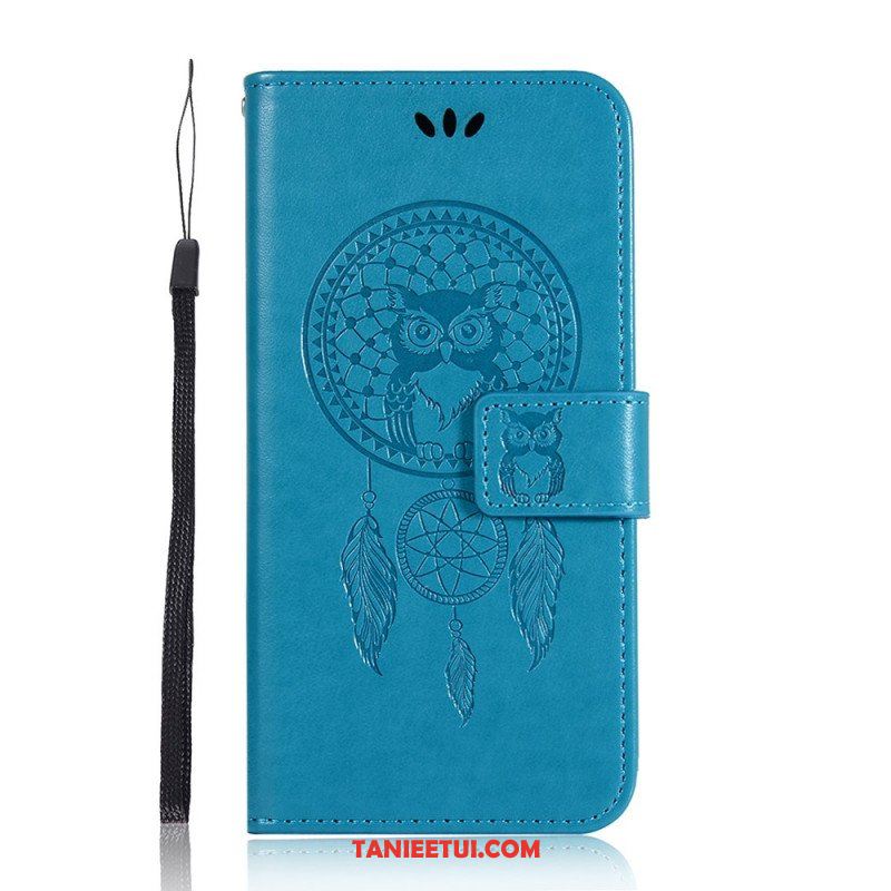 Obudowa Etui Na Telefon do Samsung Galaxy A13 5G / A04s Efekt Skóry Dream Catcher Sowa