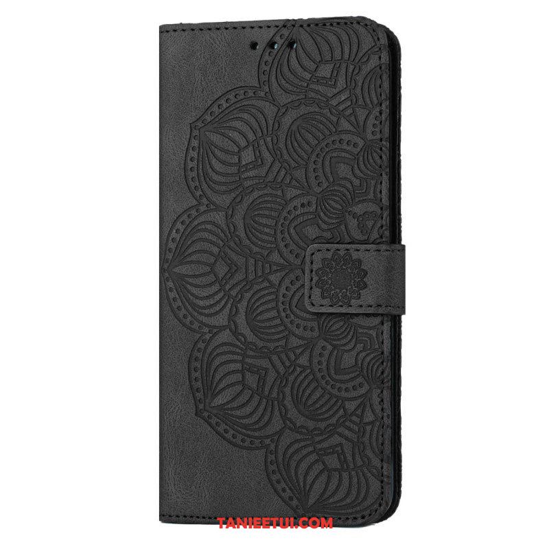 Obudowa Etui Na Telefon do Samsung Galaxy S23 5G z Łańcuch Paskowata Mandala