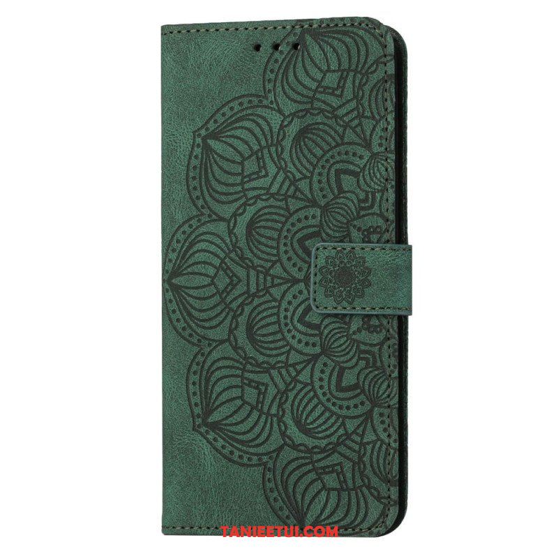 Obudowa Etui Na Telefon do Samsung Galaxy S23 5G z Łańcuch Paskowata Mandala