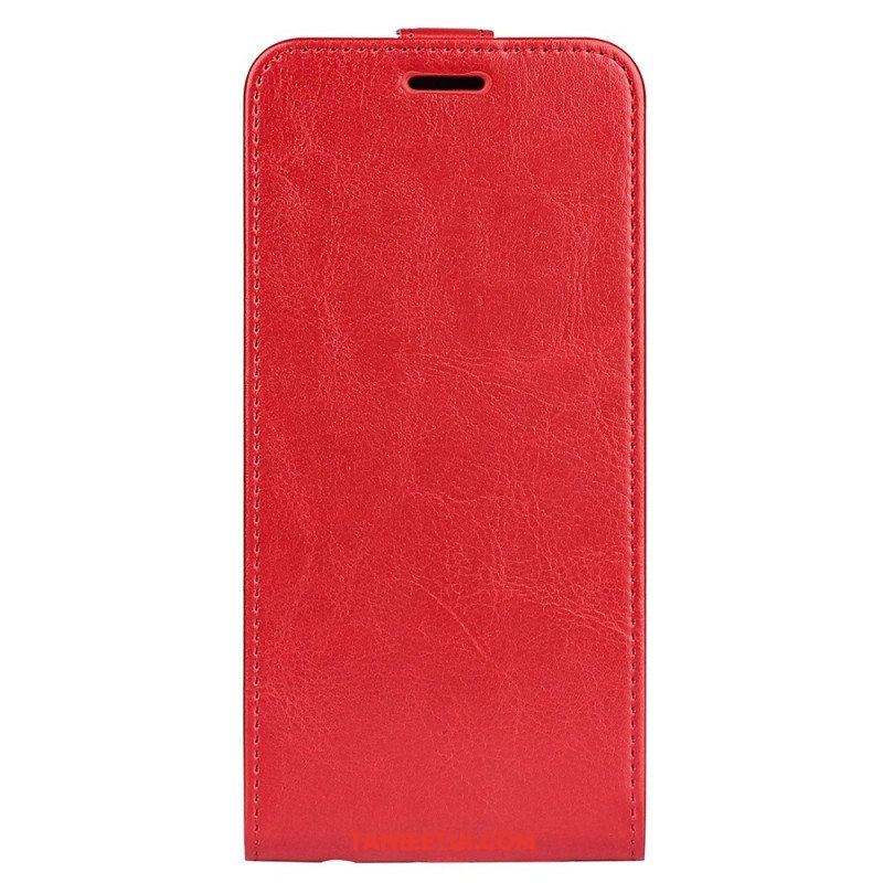 Skórzany Futerał do Samsung Galaxy S23 5G Etui Folio Pionowa Klapa