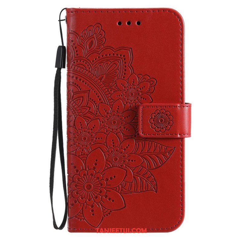 Skórzany Futerał do Xiaomi Redmi Note 10 Pro Mandala